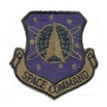 Genuine G.I. Space Command Subdued Patches